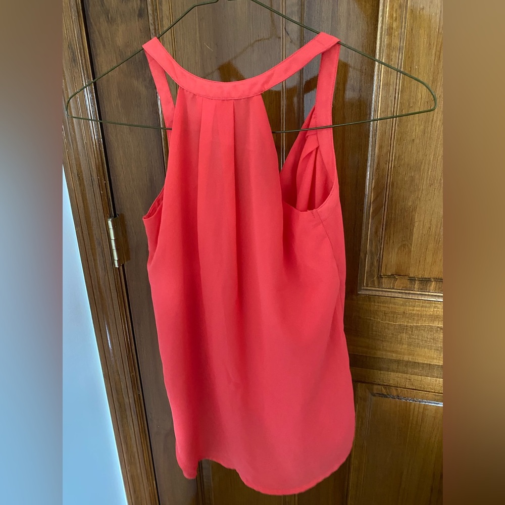 Peach flowy top - Picture 2 of 3